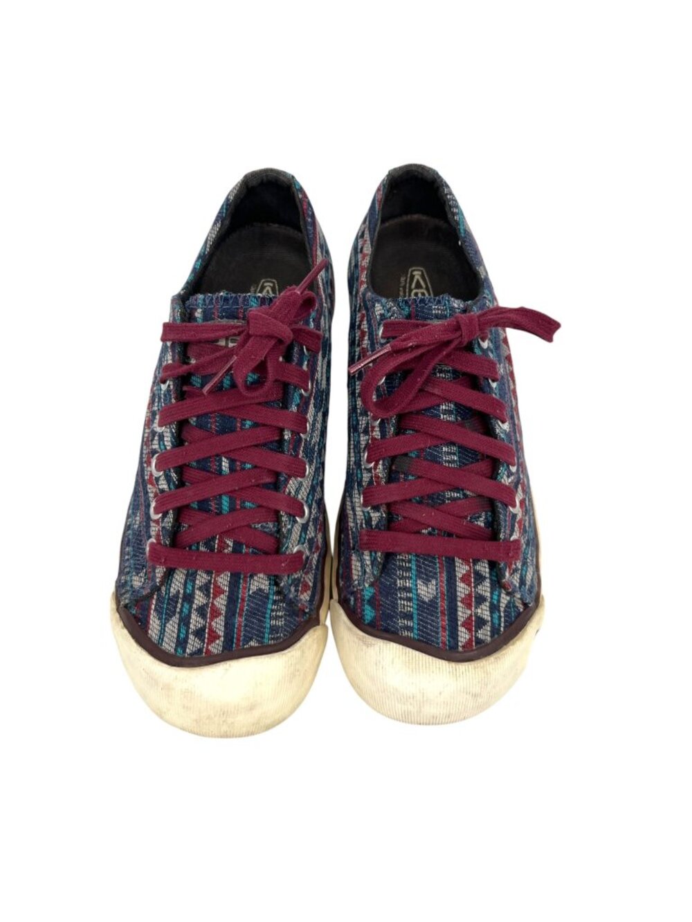 Keen Coronado II Aztec Southwest Print Casual Sneakers Size 7.5 Boho Alt Vegan